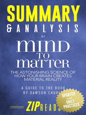 cover image of Summary & Analysis of Mind to Matter
